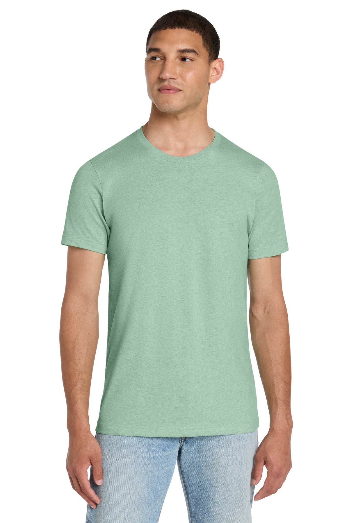 BELLA+CANVAS  ®  Unisex Heather CVC Short Sleeve Tee. BC3001CVC