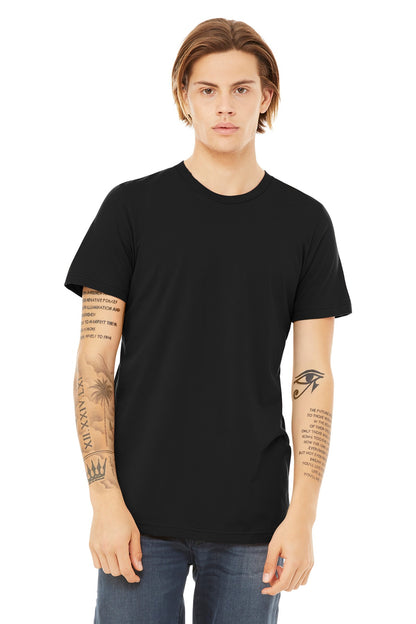 BELLA+CANVAS  ®  Unisex Heather CVC Short Sleeve Tee. BC3001CVC