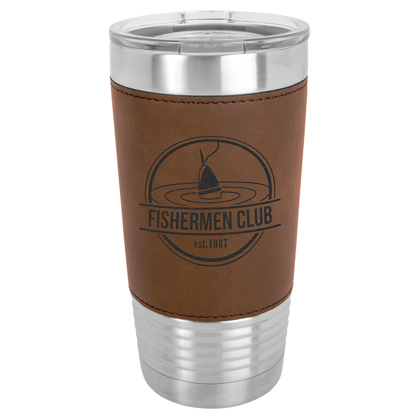 Laserable Leatherette Insulated Tumblers & Travel Mugs
