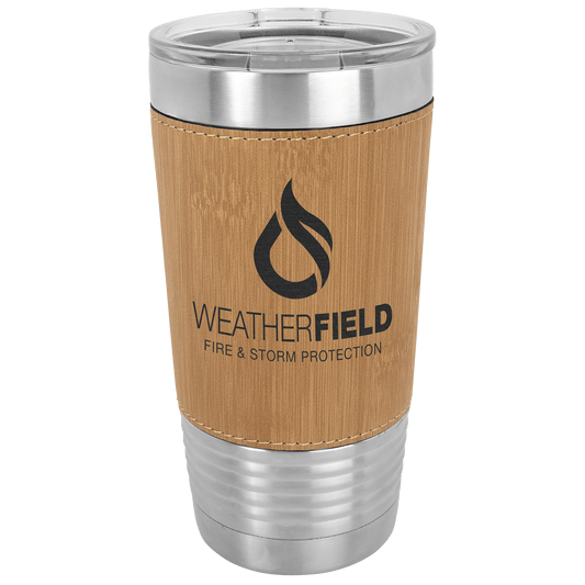 Laserable Leatherette Insulated Tumblers & Travel Mugs