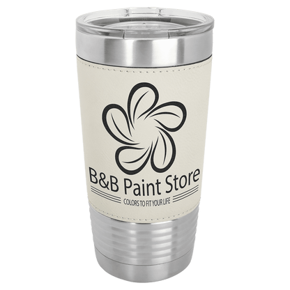 Laserable Leatherette Insulated Tumblers & Travel Mugs