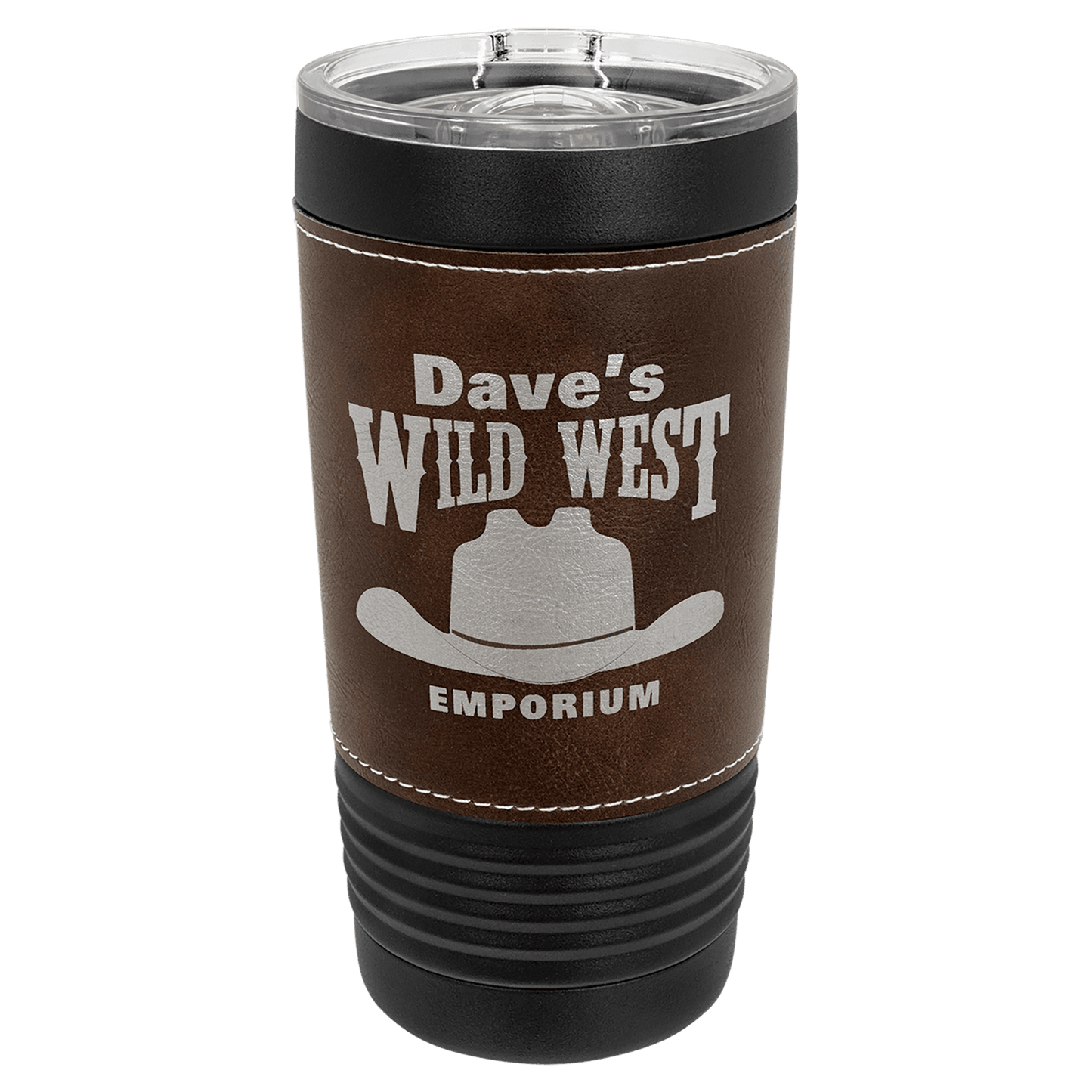 Laserable Leatherette Insulated Tumblers & Travel Mugs