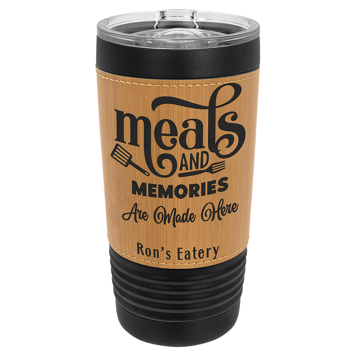 Laserable Leatherette Insulated Tumblers & Travel Mugs