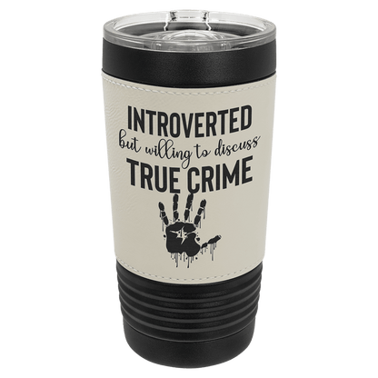 Laserable Leatherette Insulated Tumblers & Travel Mugs