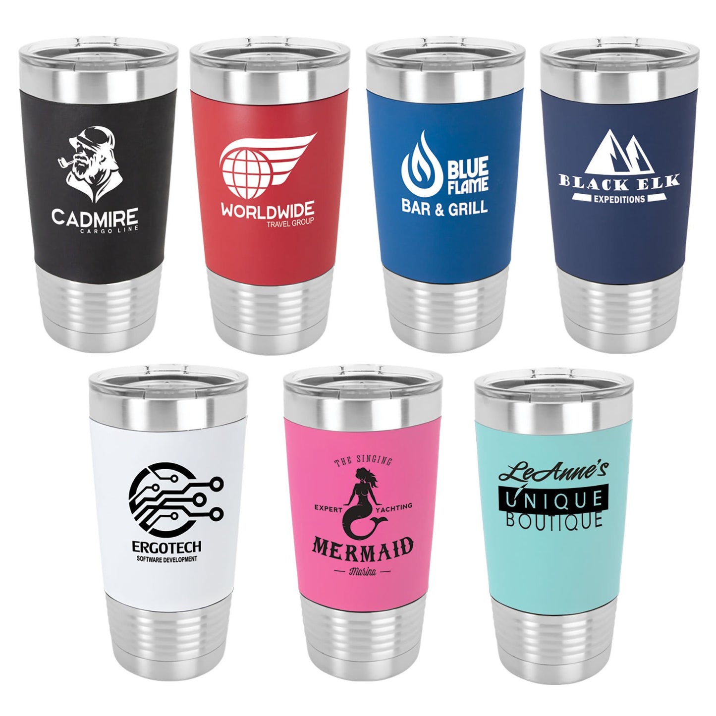 20 oz. Silicone Grip Tumbler