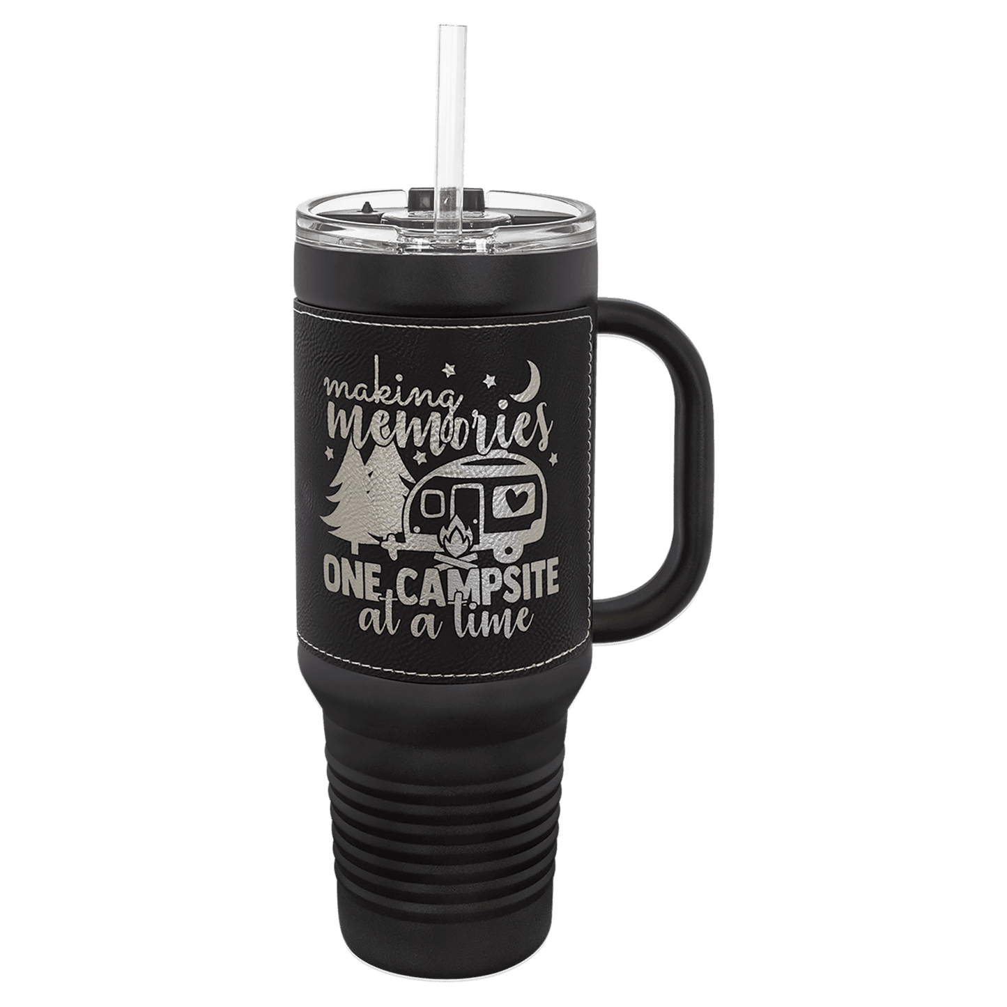 Laserable Leatherette Insulated Tumblers & Travel Mugs