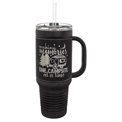 Laserable Leatherette Insulated Tumblers & Travel Mugs