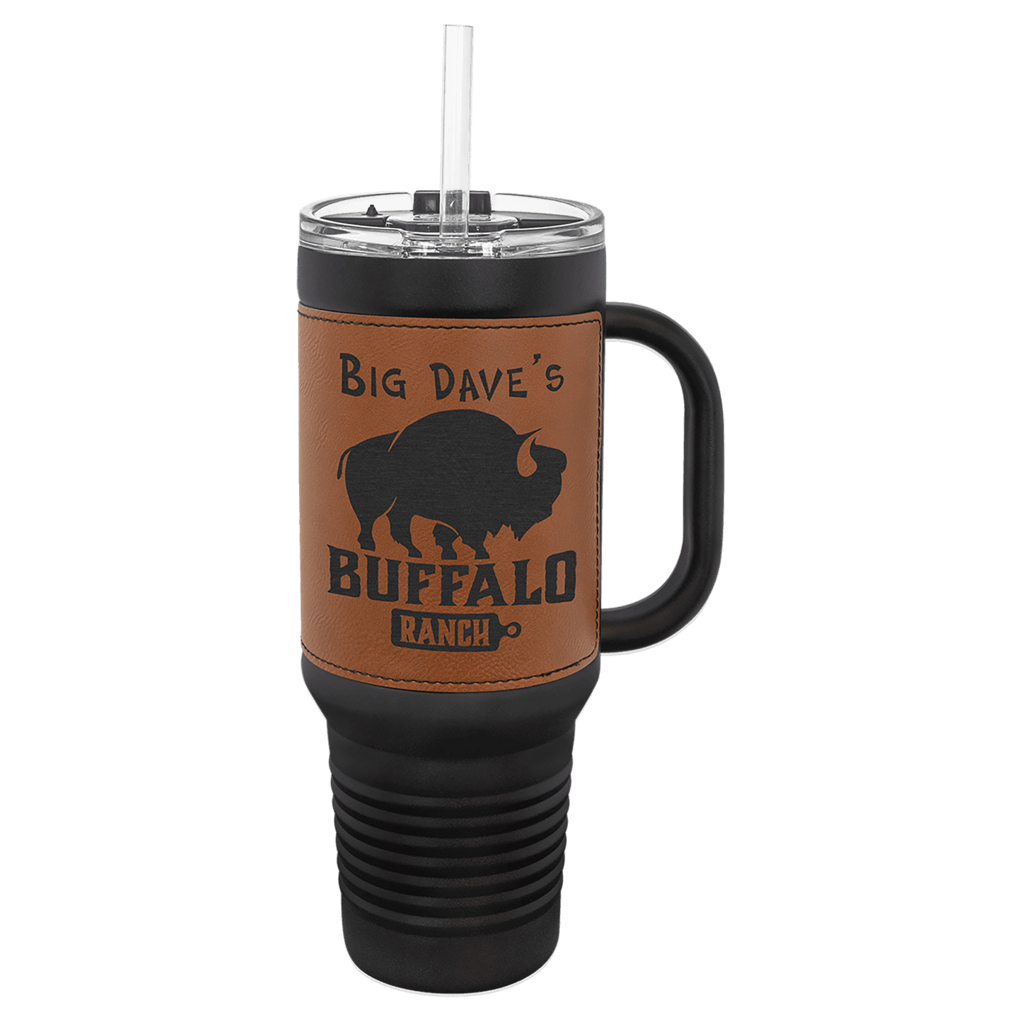 Laserable Leatherette Insulated Tumblers & Travel Mugs