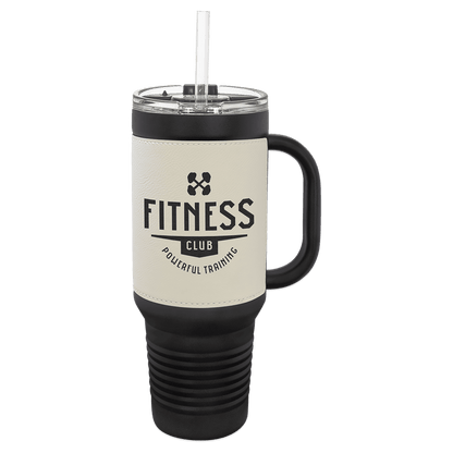 Laserable Leatherette Insulated Tumblers & Travel Mugs