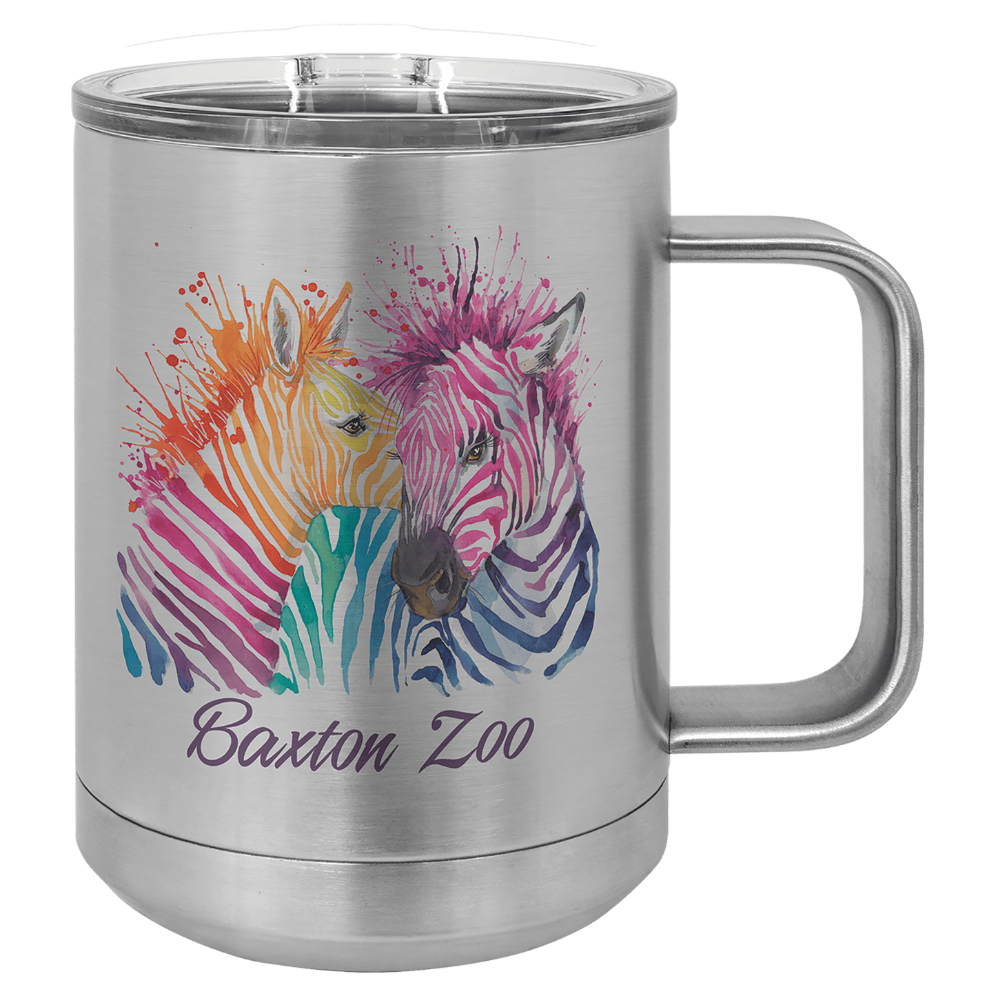 Sublimatable Polar Camel Insulated Mug with Slider Lid